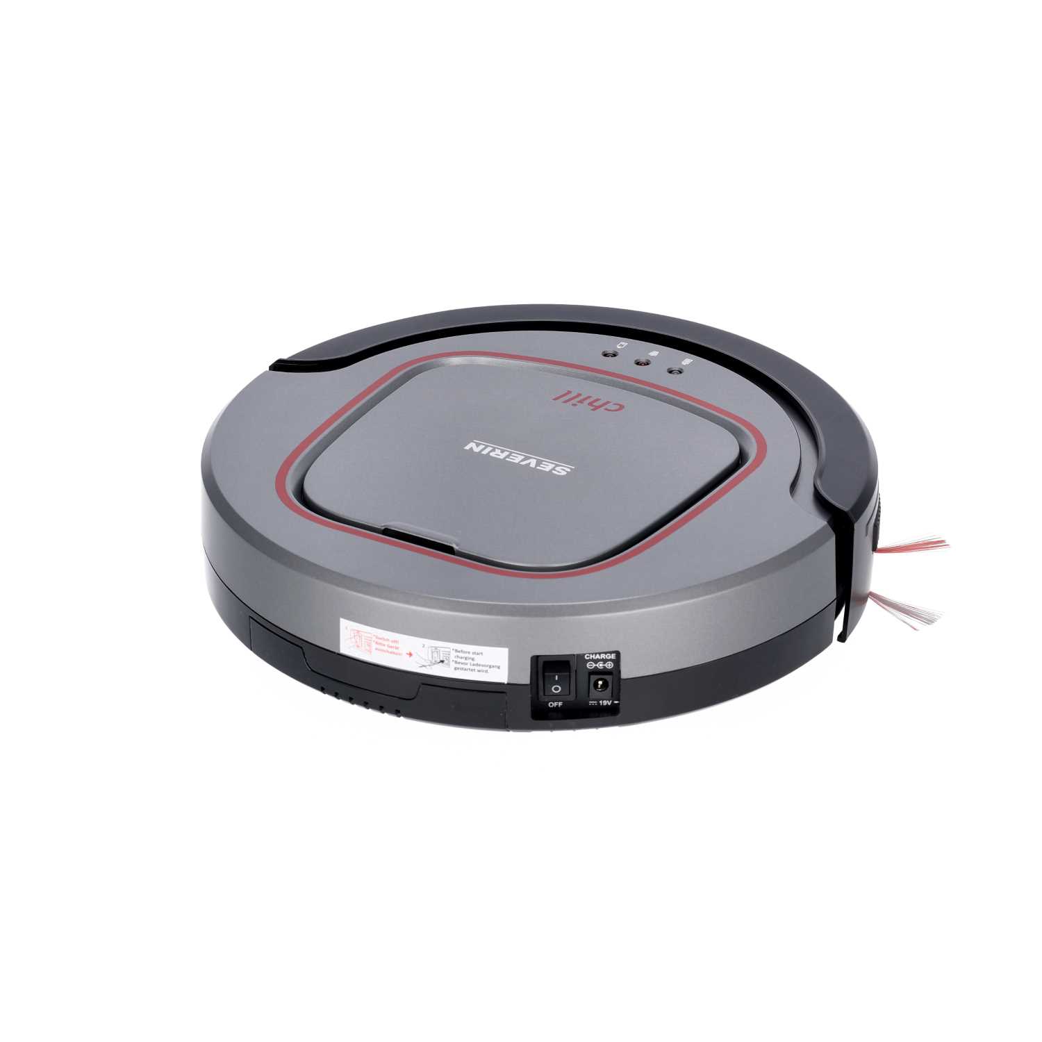 Voir la diapositive 2 : SEVERIN Aspirateur robot 7025 - Gris foncé