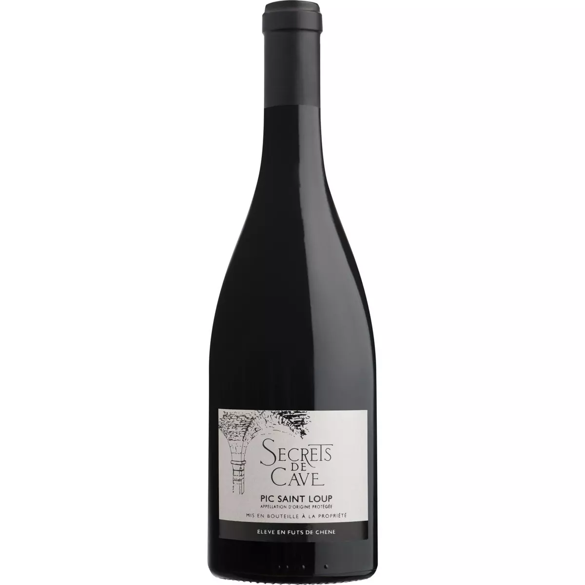 Vin rouge AOP Pic-Saint-Loup Secrets de Cave 2018 75cl