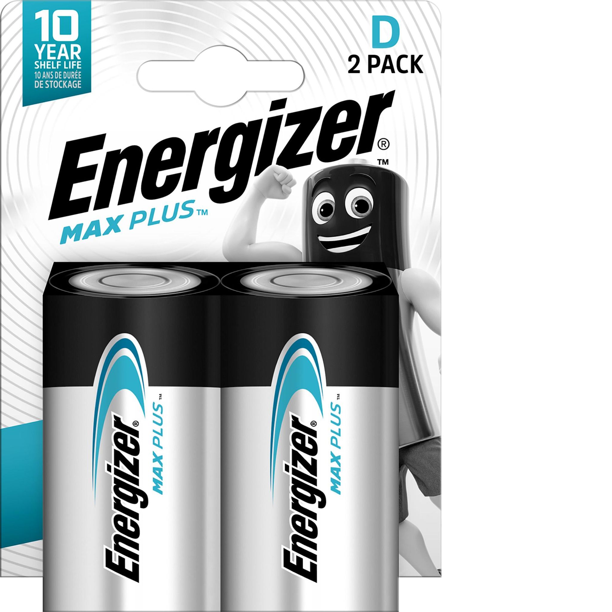 ENERGIZER Piles max plus d x2