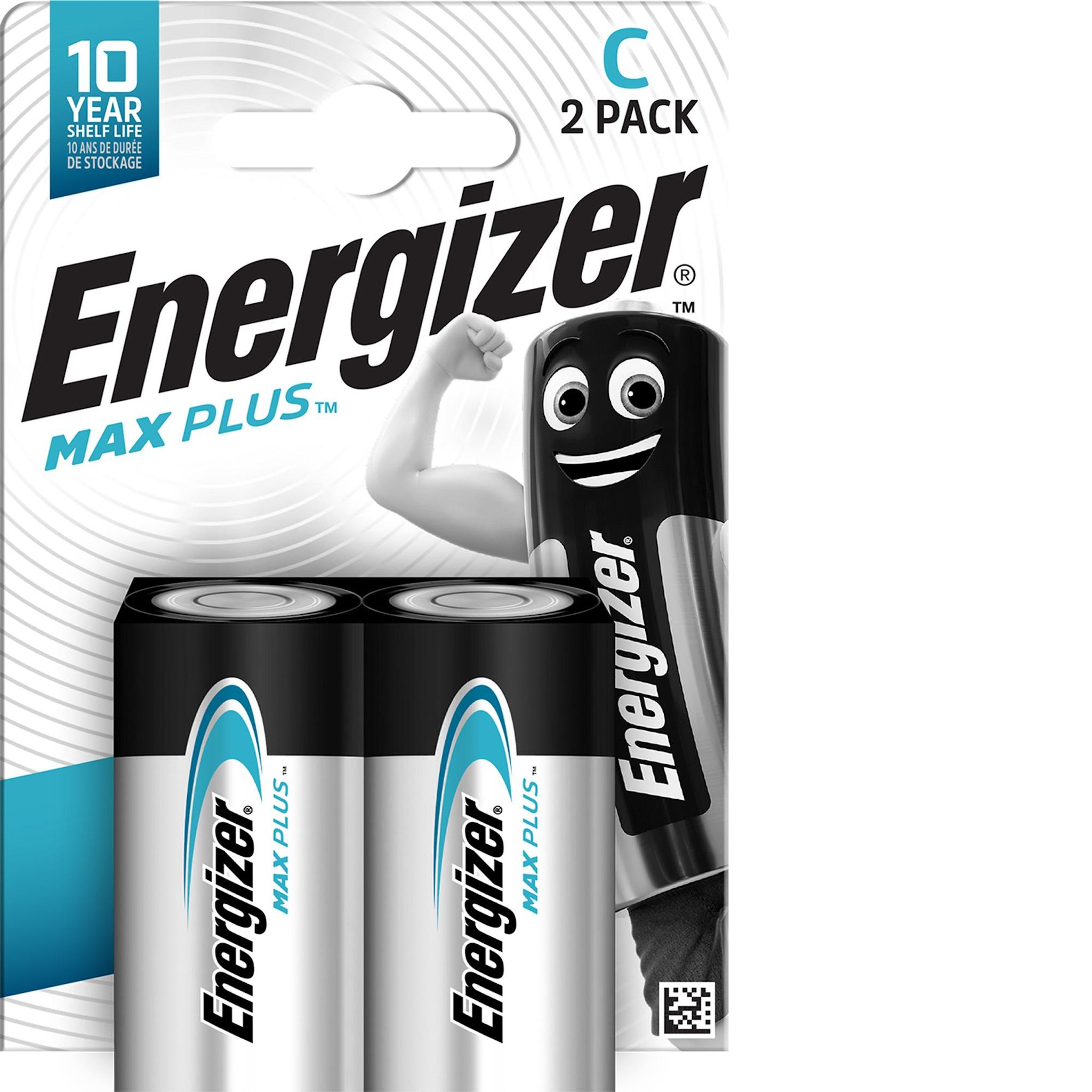 ENERGIZER Piles max plus c x2
