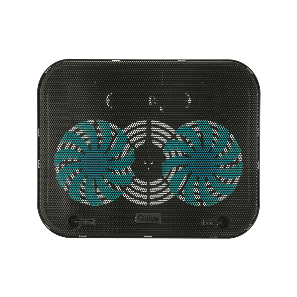 Voir la diapositive 6 : QILIVE Support Ventilé PC Portable