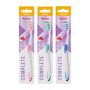 Voir la diapositive 2 : AUCHAN Brosse à dents medium complete 1 brosse