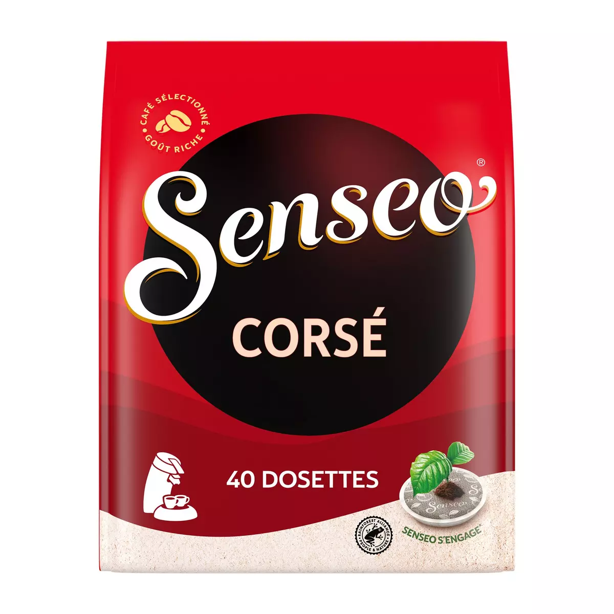 Dosettes de café pour machine Senseo - Corsé - GRAND'MERE