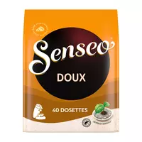 SENSEO Dosettes de café doux compostables maxi format 60 pièces