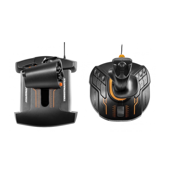 Voir la diapositive 2 : THRUSTMASTER Joystick T16000M FCS HOTAS PC et MAC Noir