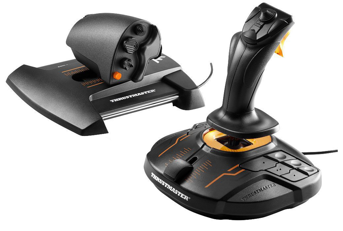 Voir la diapositive 5 : THRUSTMASTER Joystick T16000M FCS HOTAS PC et MAC Noir
