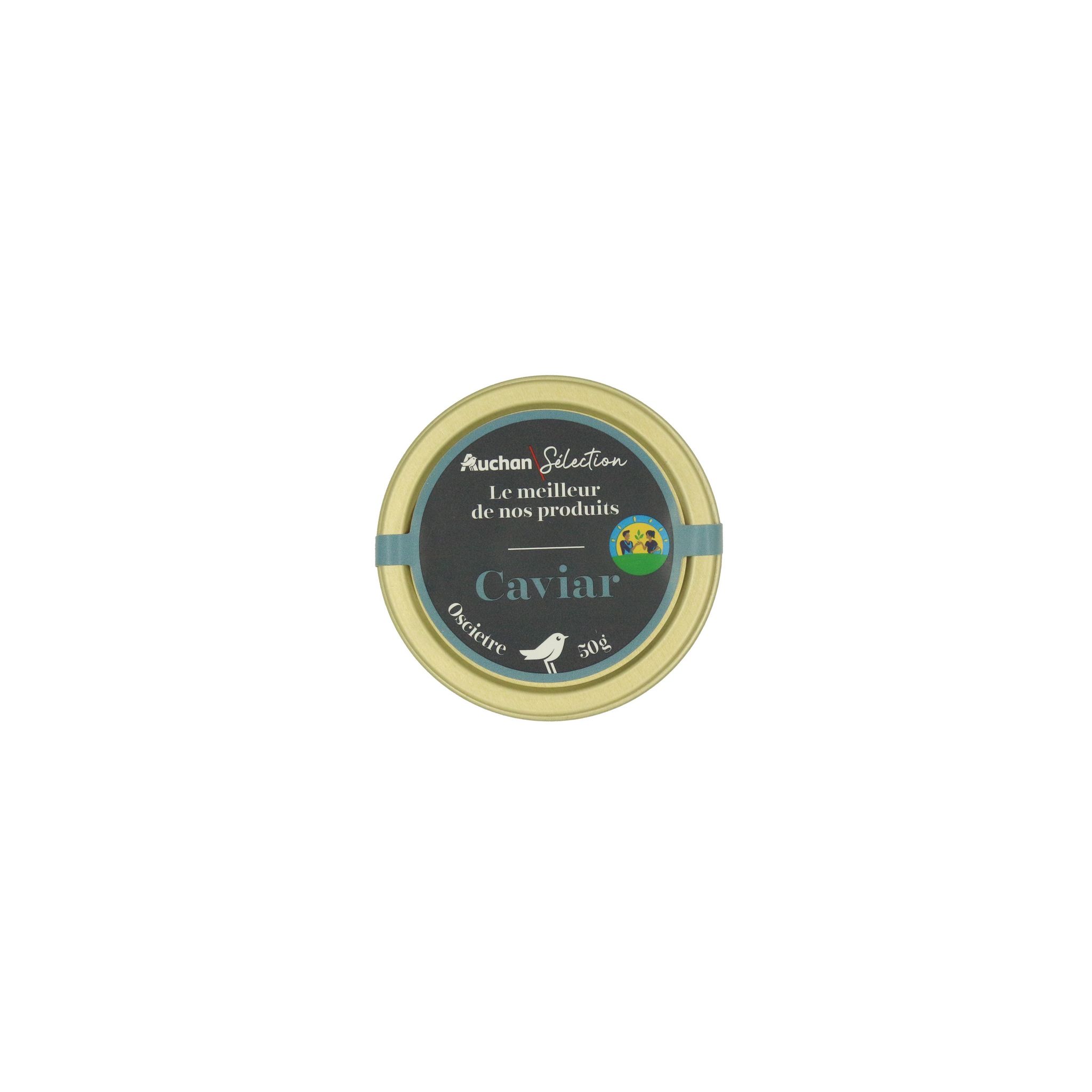 AUCHAN CULTIVONS LE BON Caviar oscietre 50g