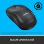 Voir la diapositive 3 : LOGITECH Souris Sans Fil M220 Silencieuse Noire