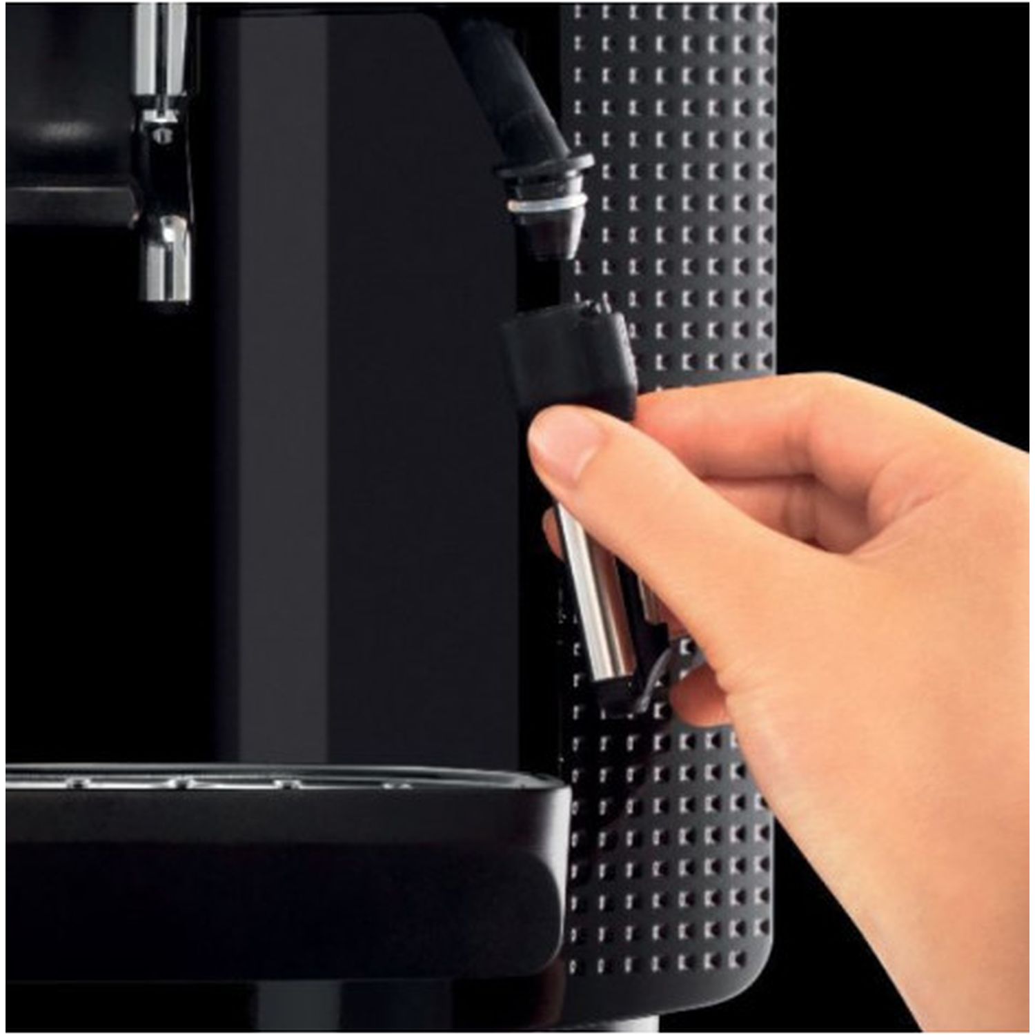 Voir la diapositive 3 : KRUPS Machine à café expresso avec broyeur Essential YY3957FD - Noir