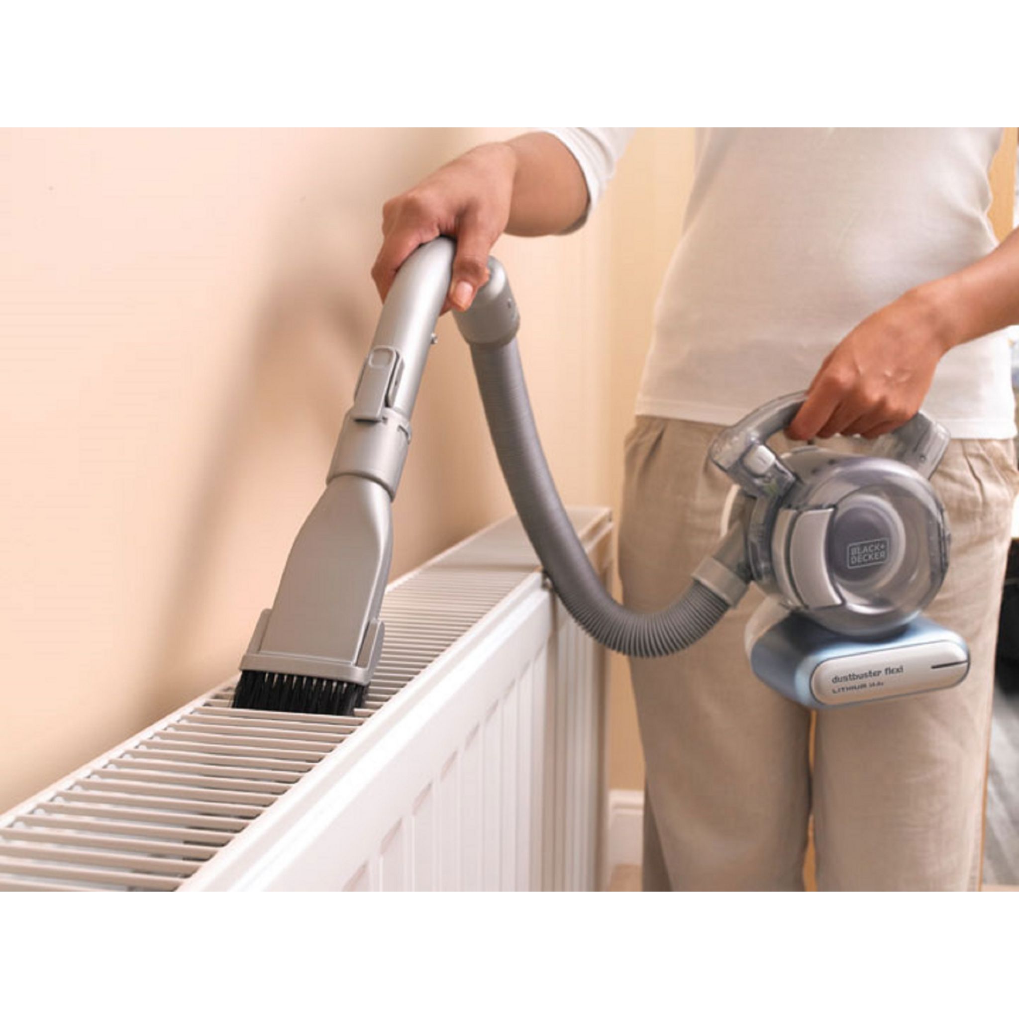 Voir la diapositive 2 : BLACK ET DECKER Aspirateur à main PD1420LP Dustbuster FLEXI Lithium Bleu