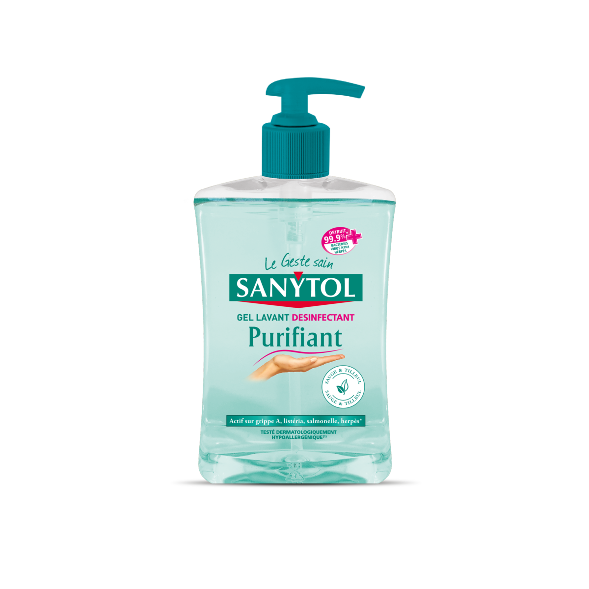 SANYTOL Gel lavant désinfectant purifiant 500ml