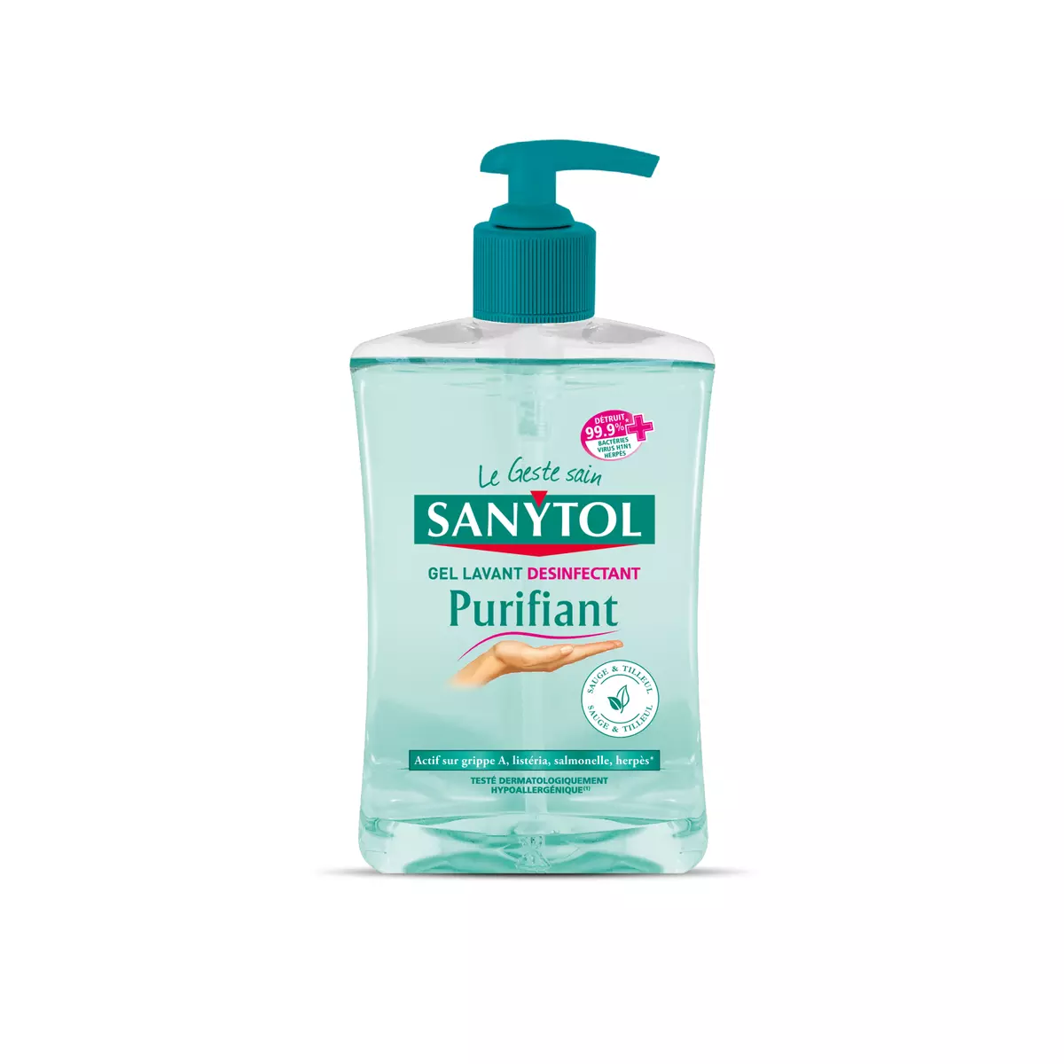 Gel désinfectant pour les mains Sanytol 500ml