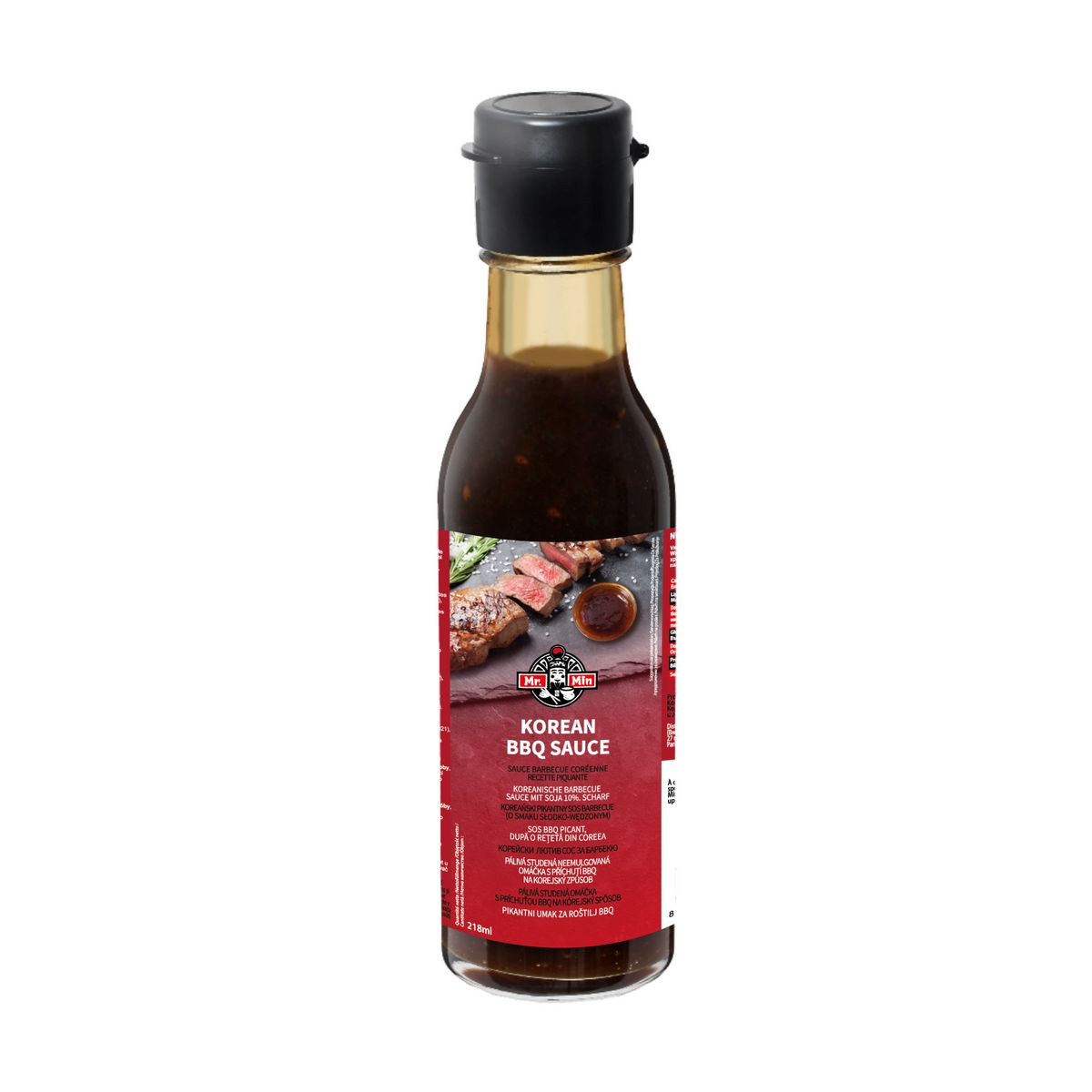 MR MIN Sauce barbecue coréenne recette piquante 218ml