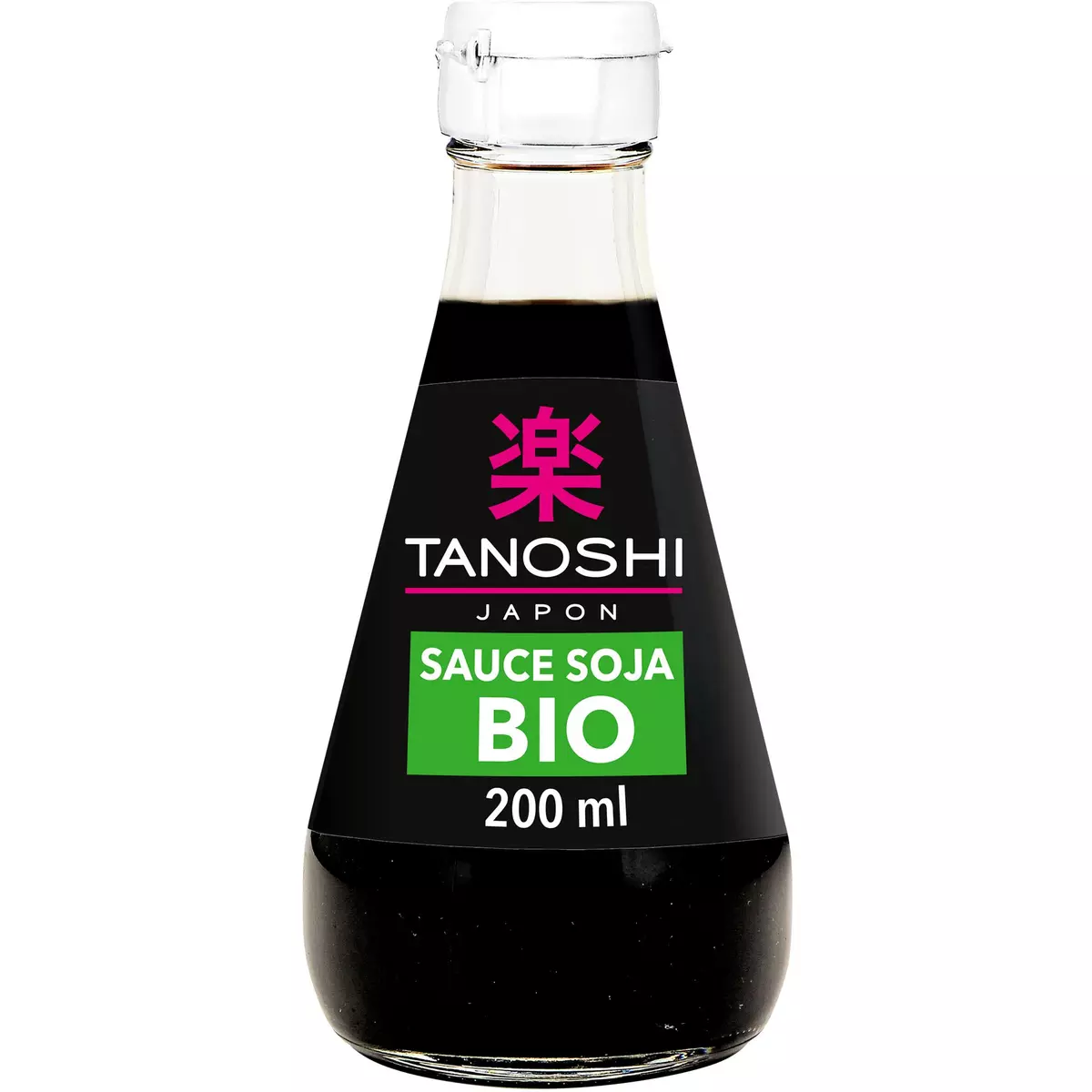 TANOSHI Sauce soja salée bio en bouteille 200ml