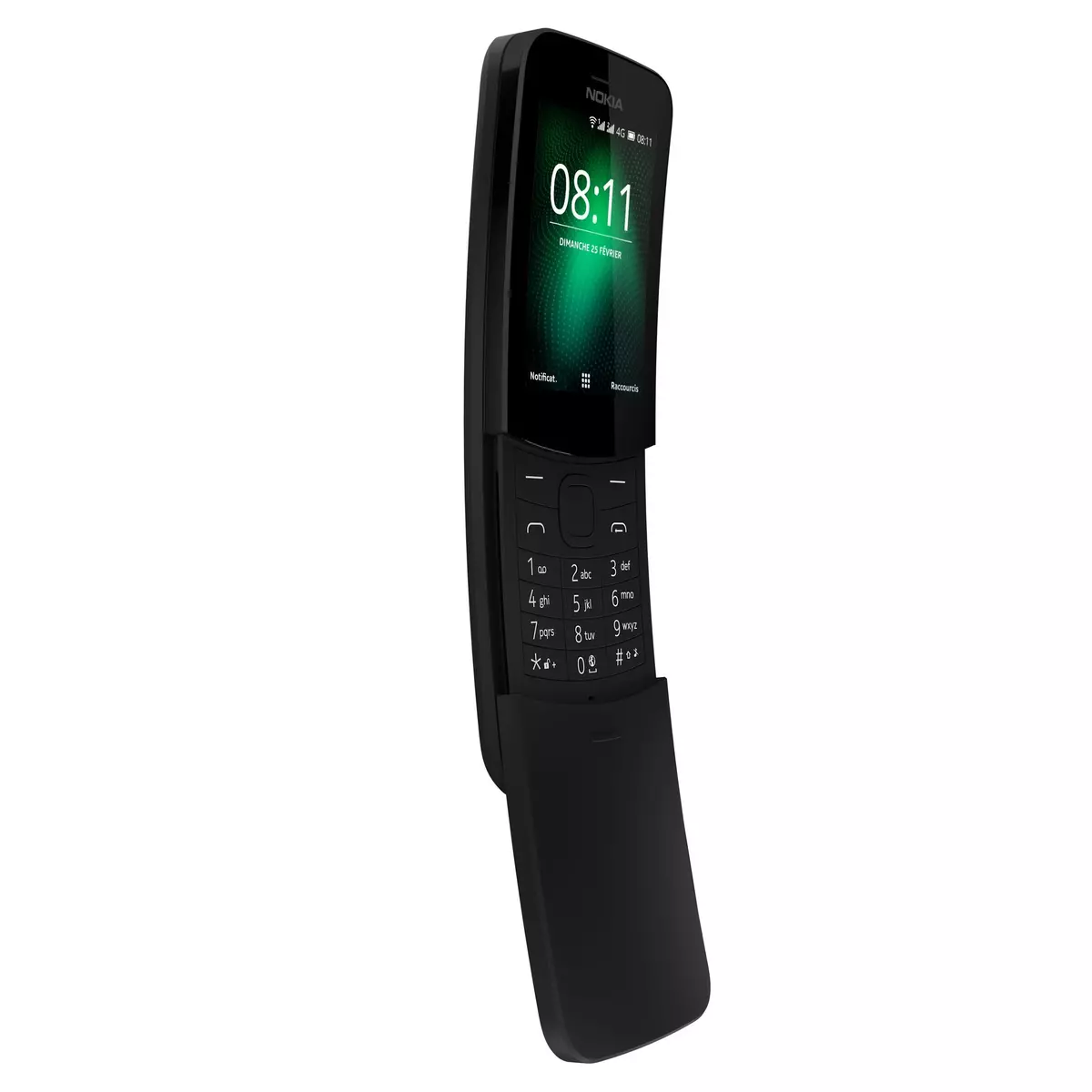 NOKIA Téléphone mobile 8110 - Noir - Double SIM