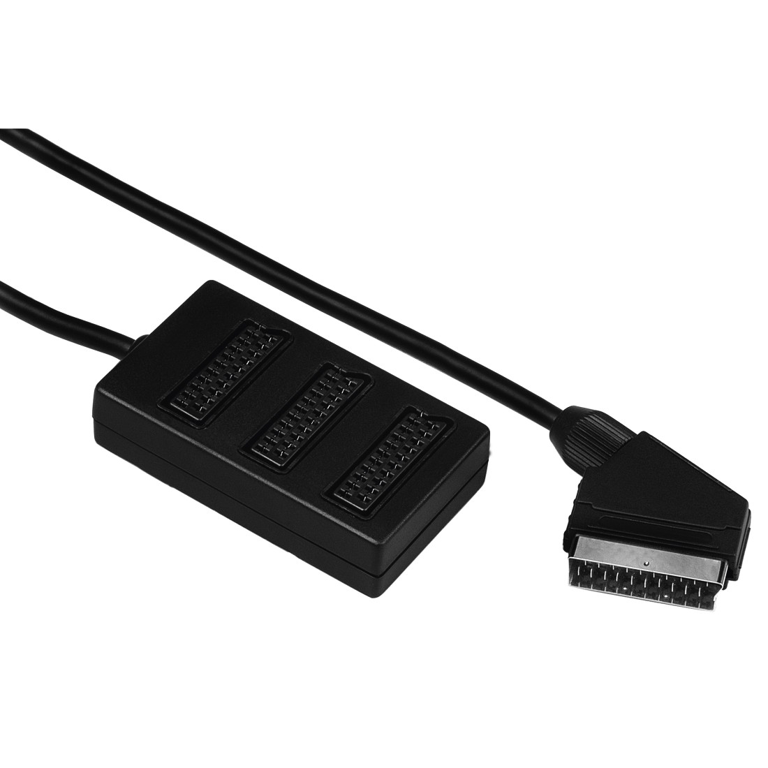 Voir la diapositive 2 : QILIVE Câble péritel - Mâle / 3 fiches femelles - 1 mètre