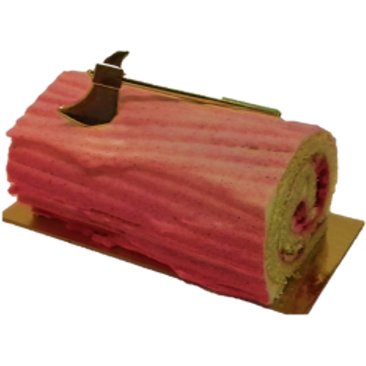 MON PÂTISSIER Bûchette roulé-framboise 2 pièces 130g