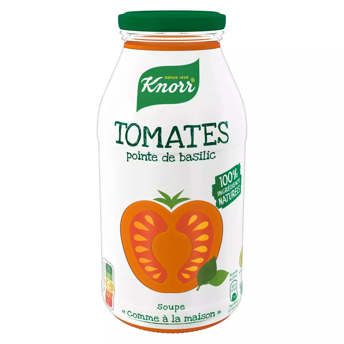KNORR Soupe comme à la maison tomates pointe de basilic 2 personnes 45cl