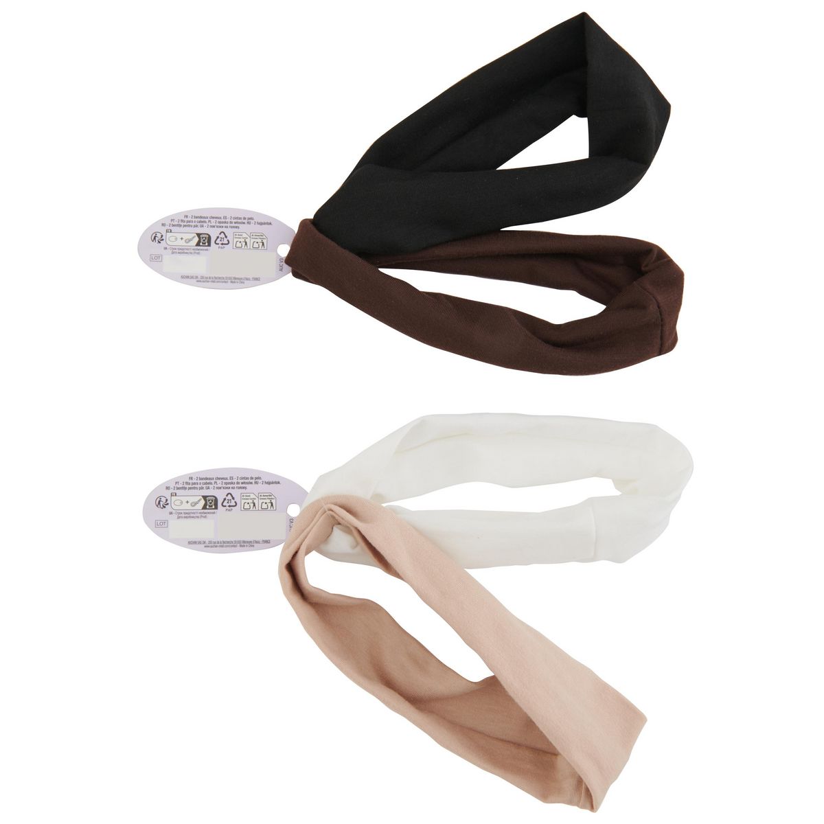 COSMIA Bandeau cheveux x2