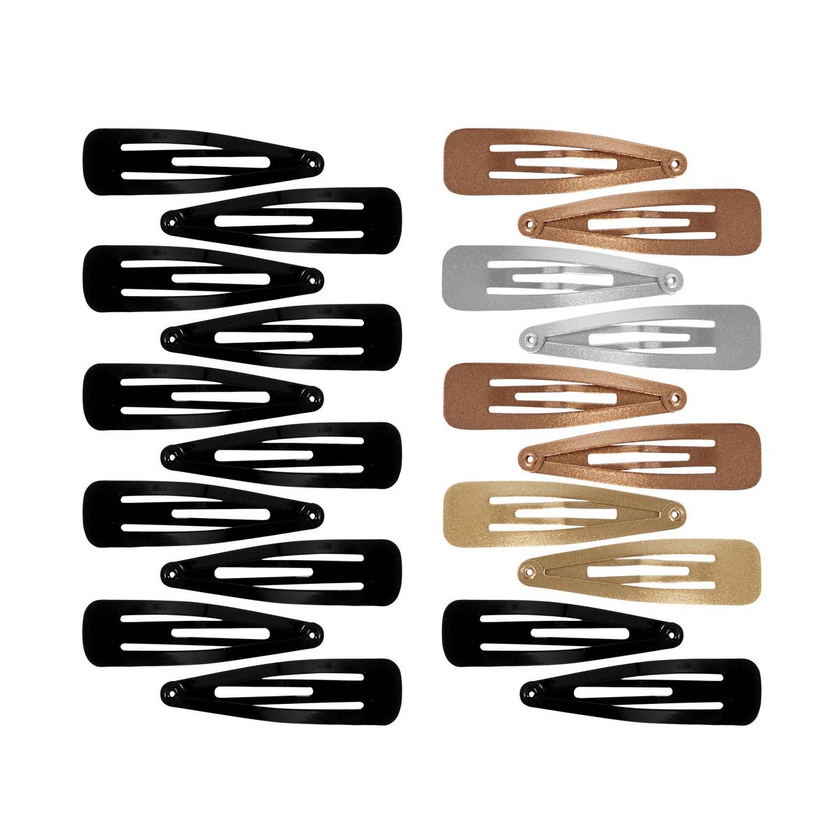 COSMIA Barrettes en métal 10 pièces