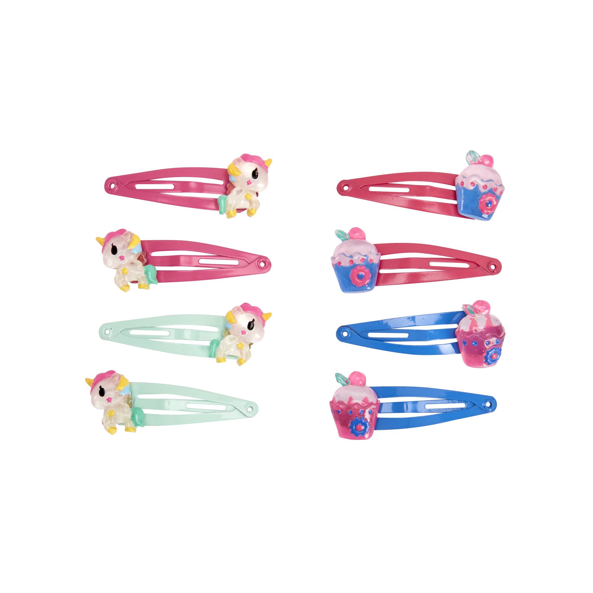 Voir la diapositive 2 : COSMIA Barrettes enfant 4 pièces