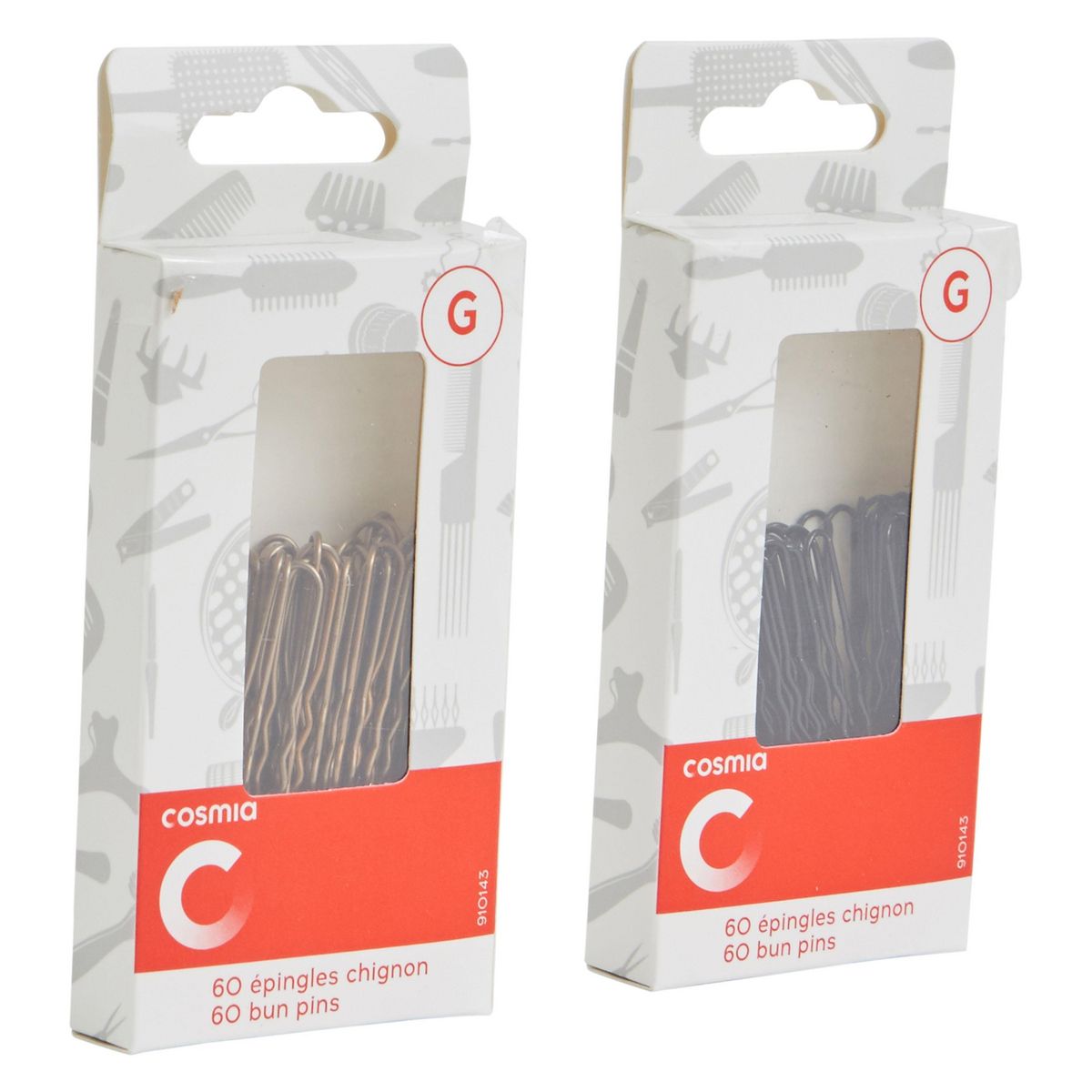 COSMIA Epingles chignon 60 épingles