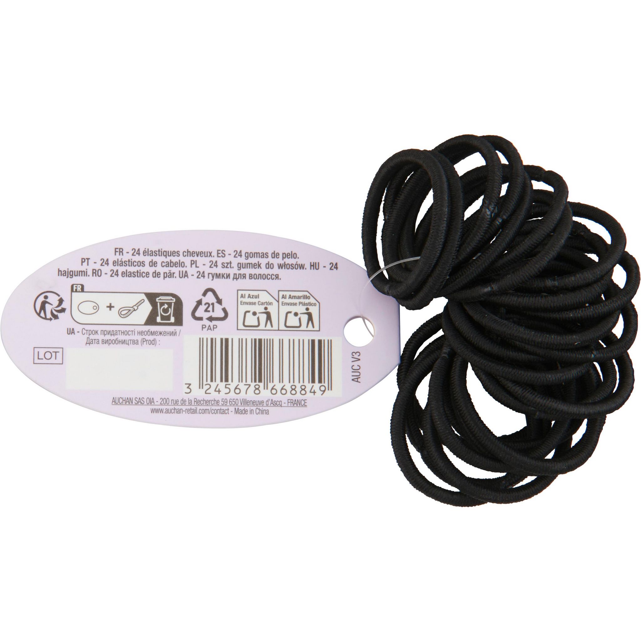 Voir la diapositive 4 : COSMIA Mini élastiques 24 élastiques