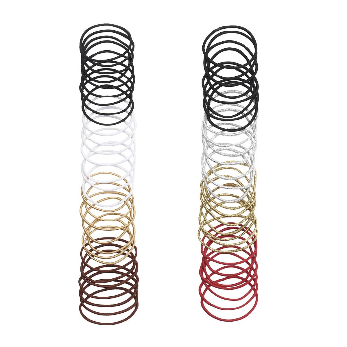 COSMIA Elastiques cheveux fins 30 pièces