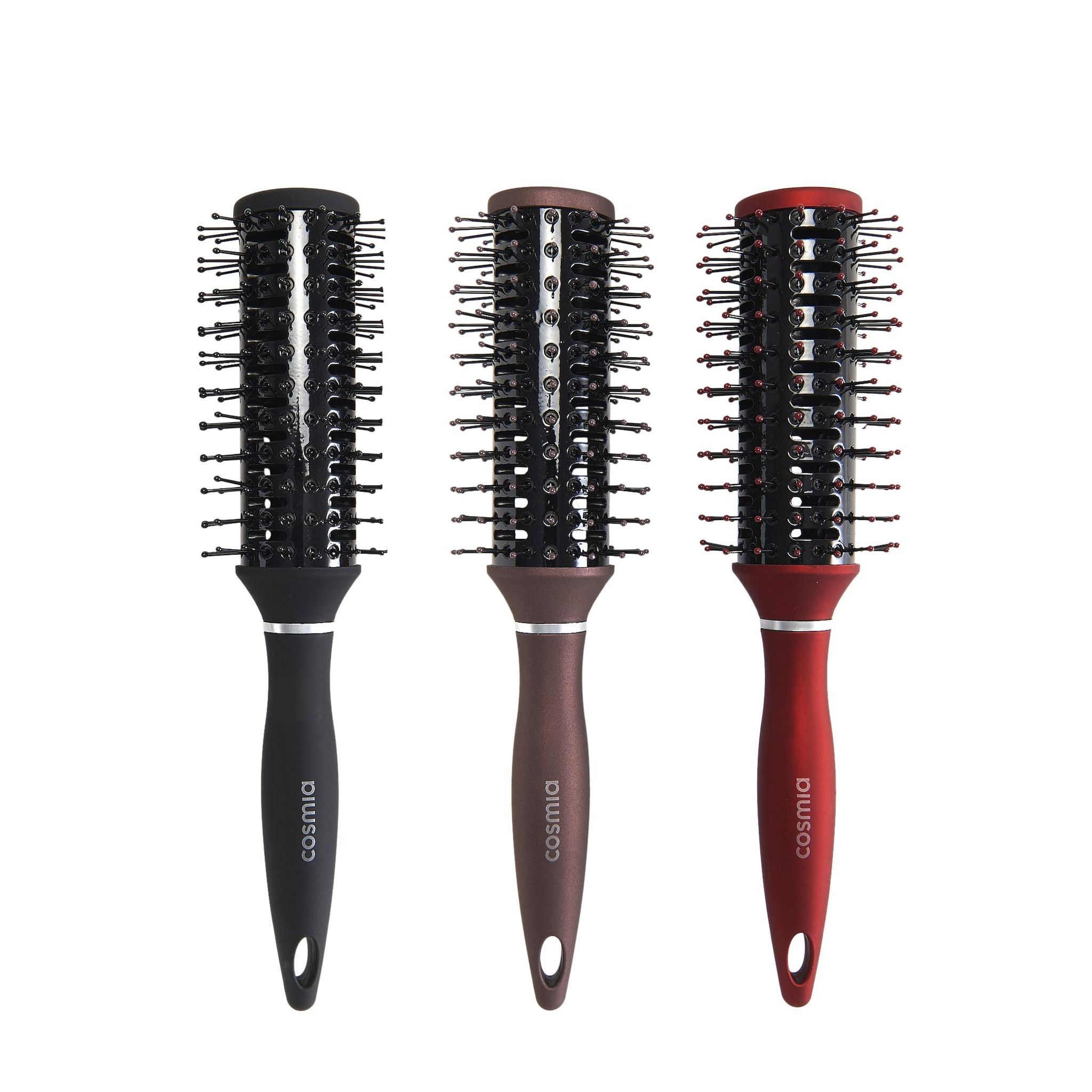 Voir la diapositive 2 : COSMIA Brosse brushing Couleur aléatoire 1 brosse