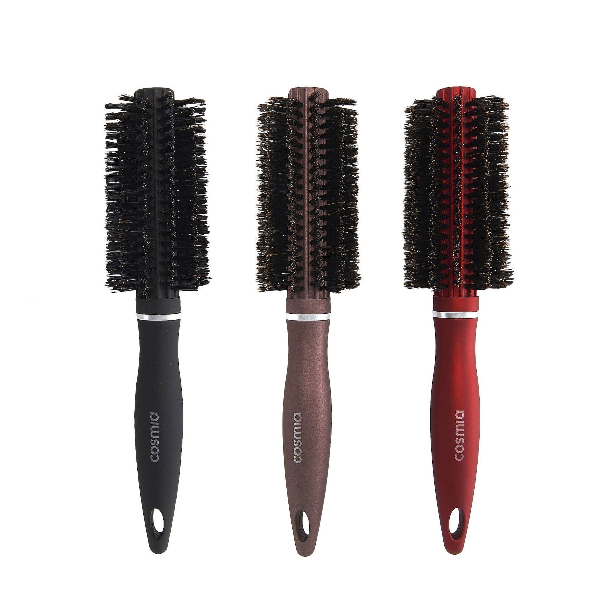 Voir la diapositive 3 : COSMIA Brosse à brushing pour cheveux fins ou fragiles 1 pièce