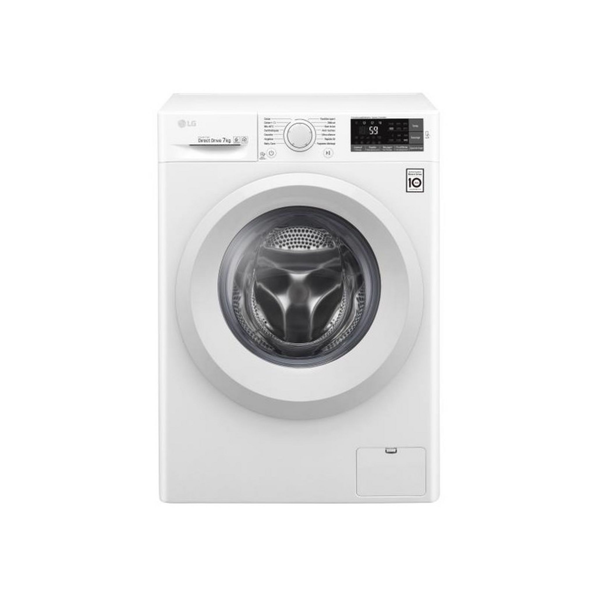 LG Lave-linge hublot F74J53WH, 7 Kg, 1400 t/min