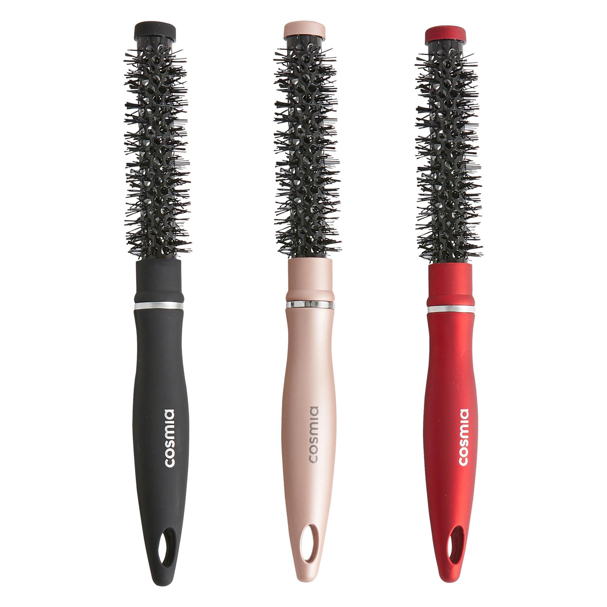 Voir la diapositive 2 : COSMIA Brosse à cheveux pour brushing 1 pièce