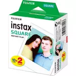 FUJIFILM Papier photo instantané - film Instax Square Bipack