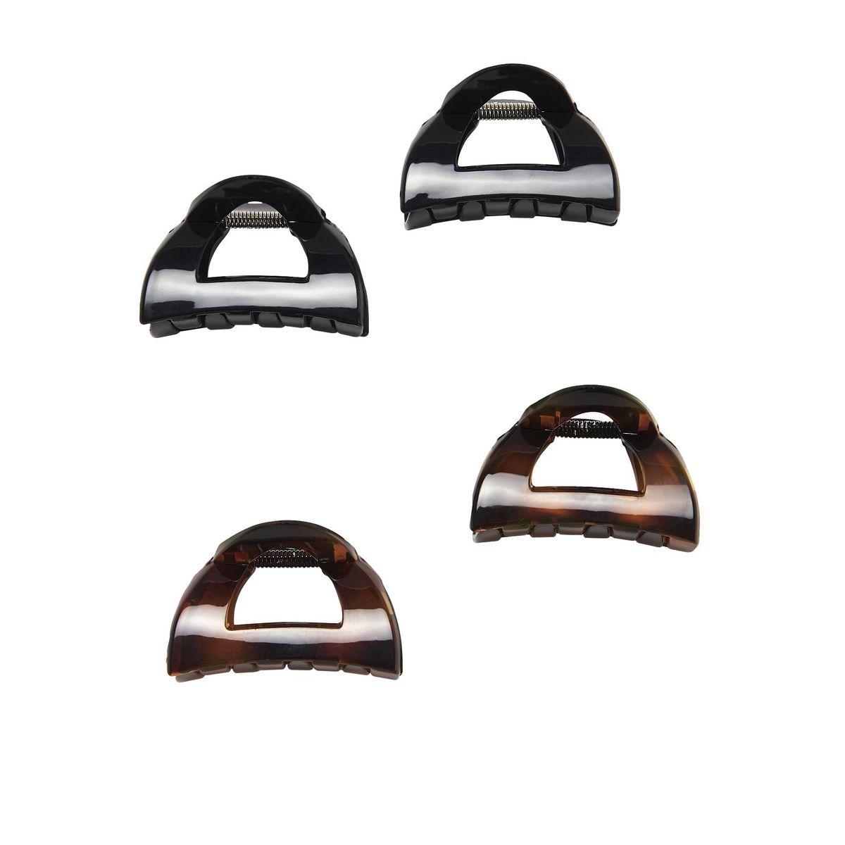 COSMIA Pinces à cheveux 1/2 cercle 2 pièces