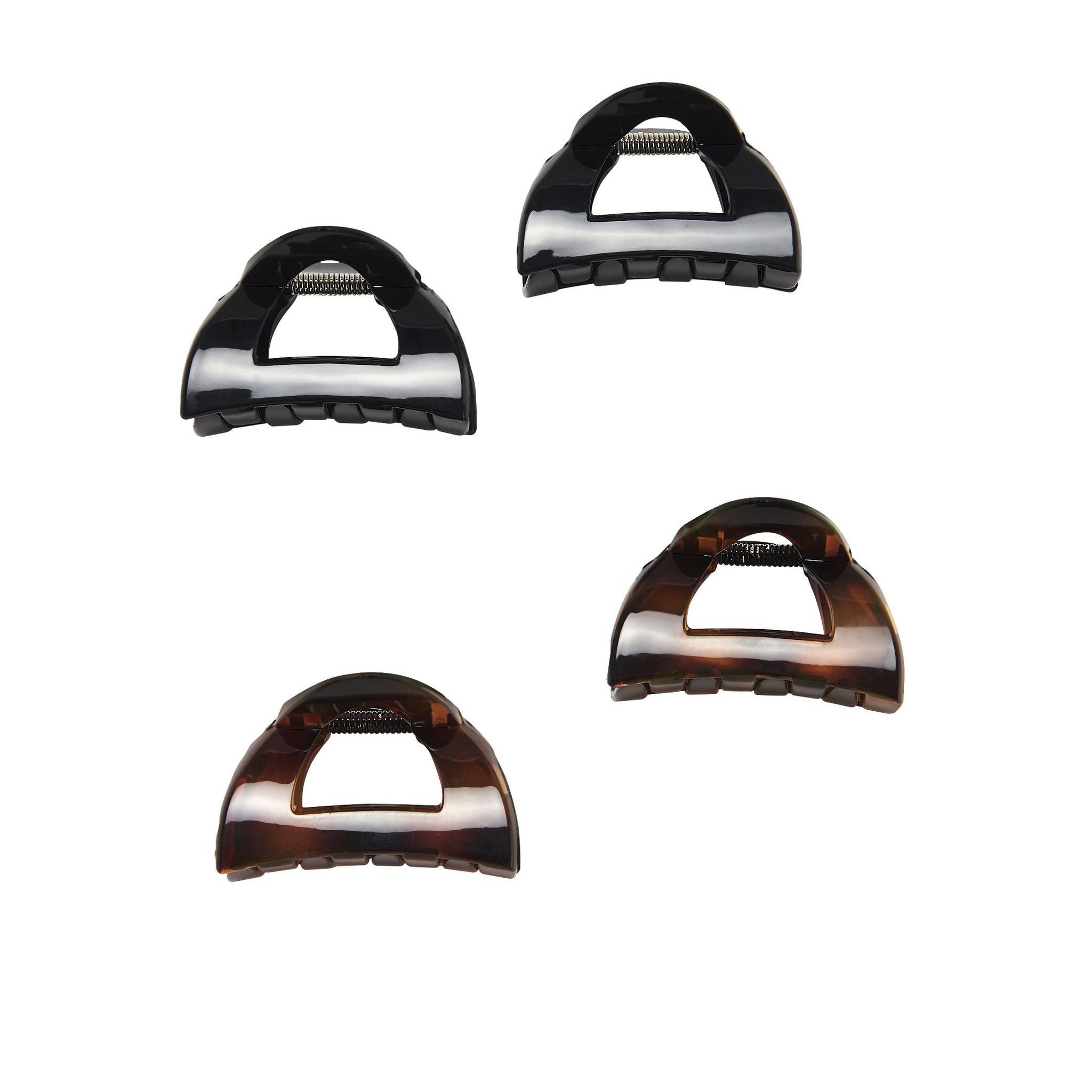 Voir la diapositive 2 : COSMIA Pinces à cheveux 1/2 cercle 2 pièces