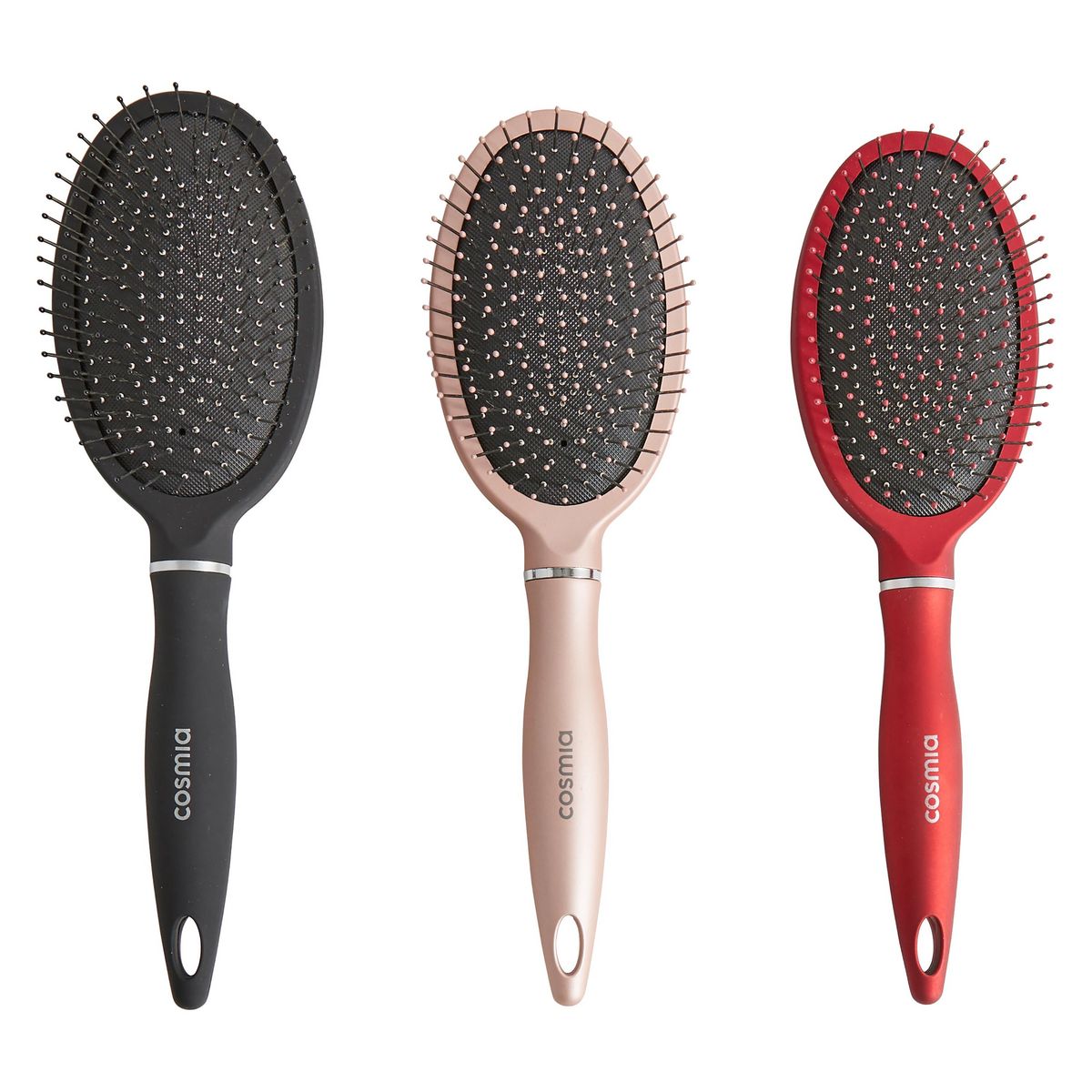 COSMIA Brosse à cheveux démêle & lisse cheveux épais 1 brosse