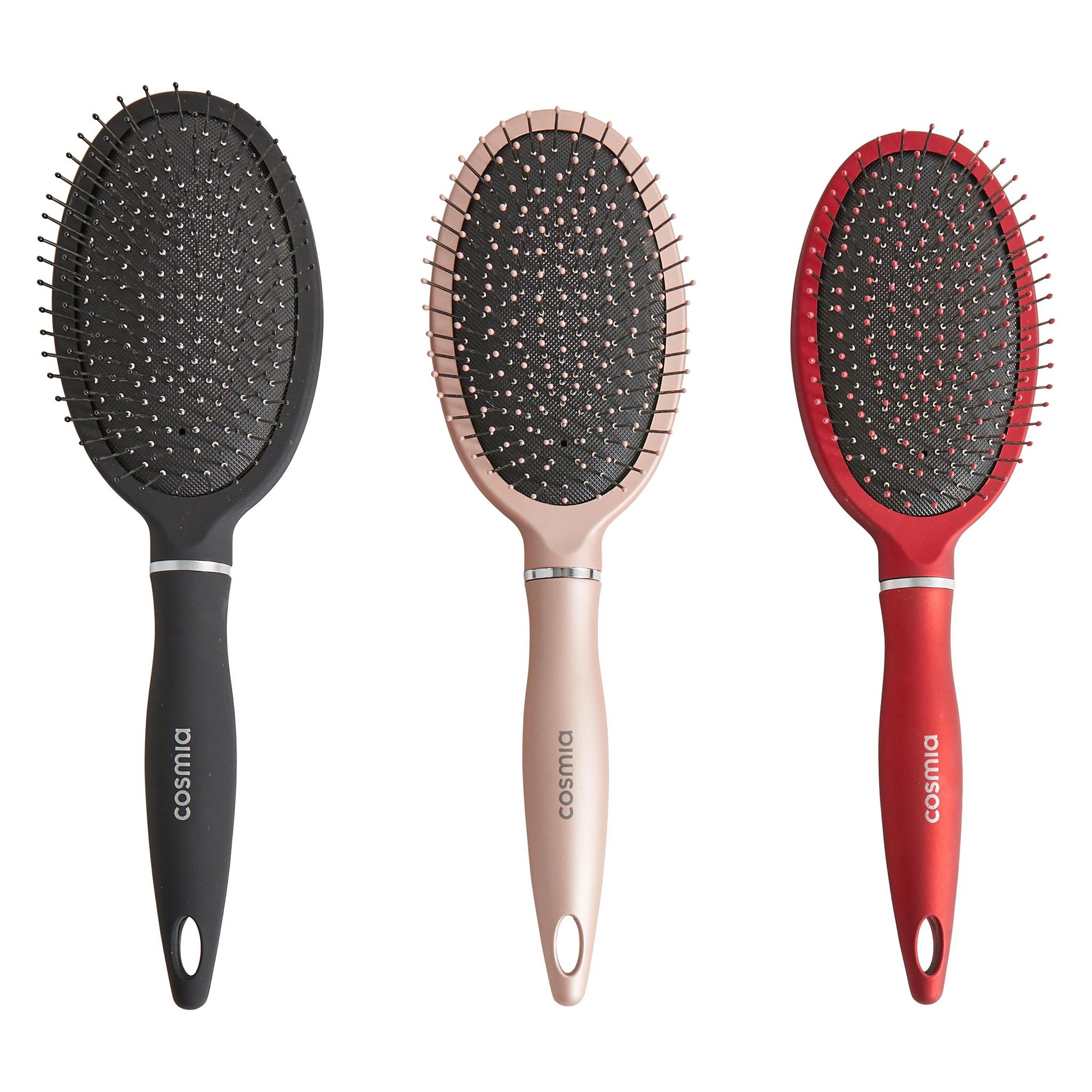 Voir la diapositive 2 : COSMIA Brosse à cheveux démêle & lisse cheveux épais 1 brosse