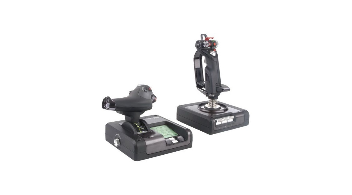 Voir la diapositive 3 : LOGITECH Simulateur controleur de vol X52 Pro Flight