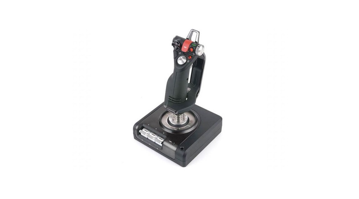 Voir la diapositive 4 : LOGITECH Simulateur controleur de vol X52 Pro Flight
