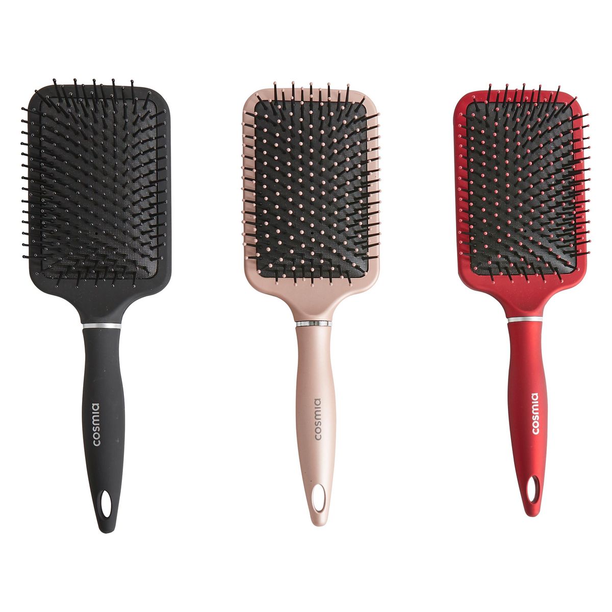 COSMIA Brosse à cheveux démêle et lisse pour tous types de cheveux 1 brosse
