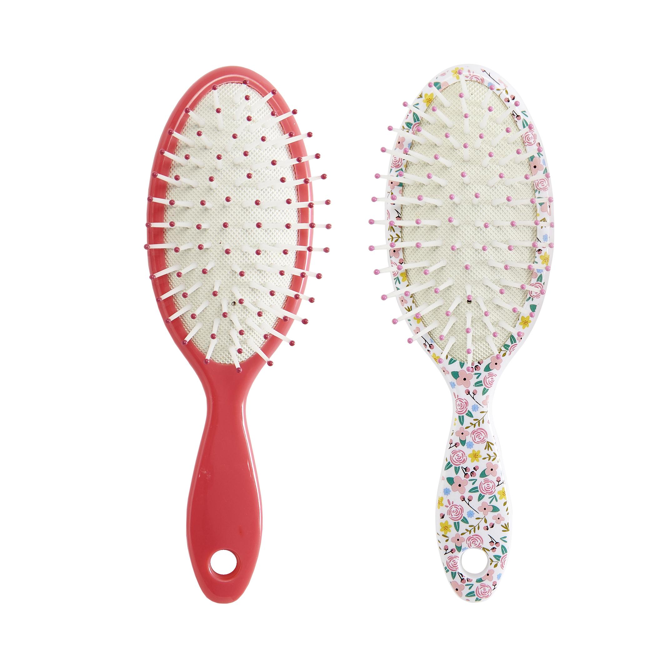 Voir la diapositive 2 : AUCHAN Brosse à cheveux enfant Modèle aléatoire 1 brosse