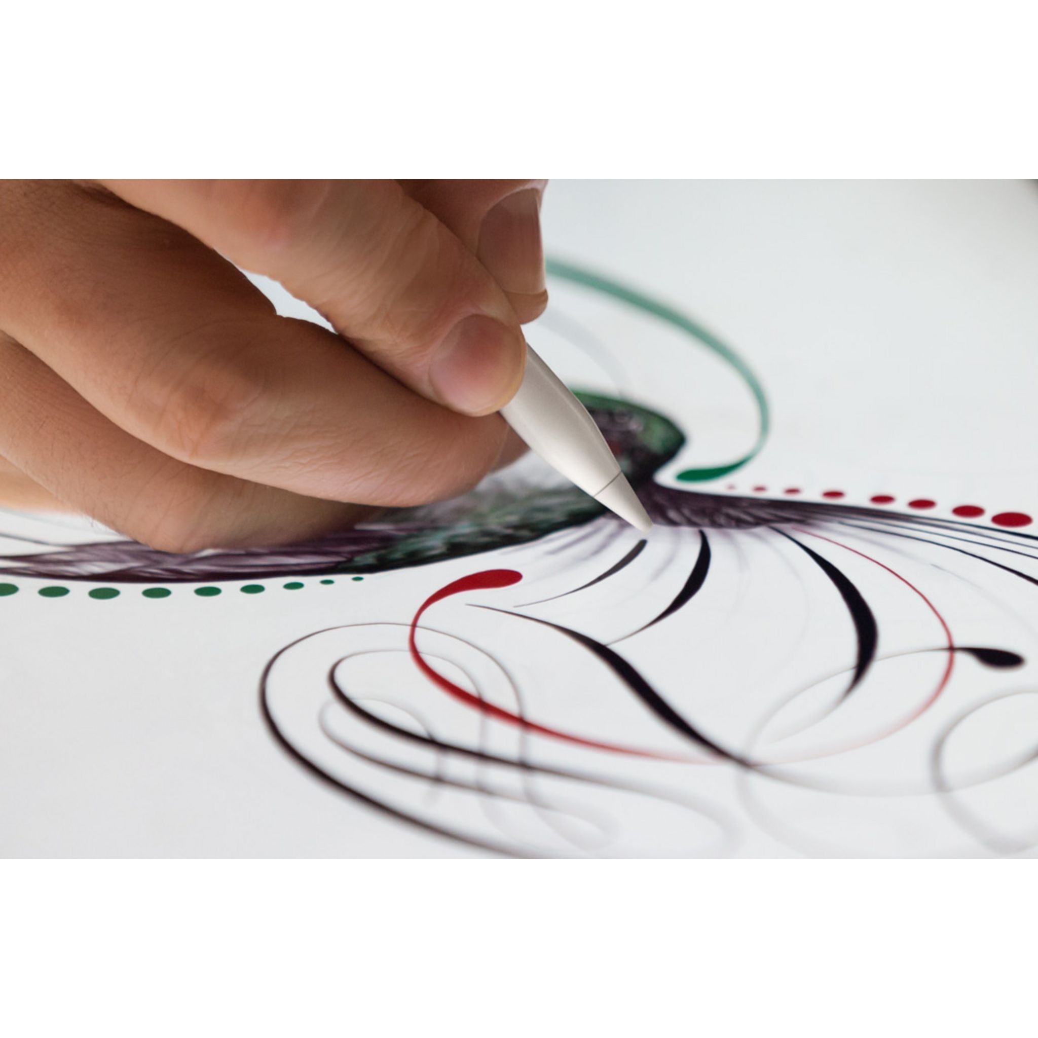 Voir la diapositive 3 : APPLE Stylet Apple pencil pour iPad Pro - Blanc