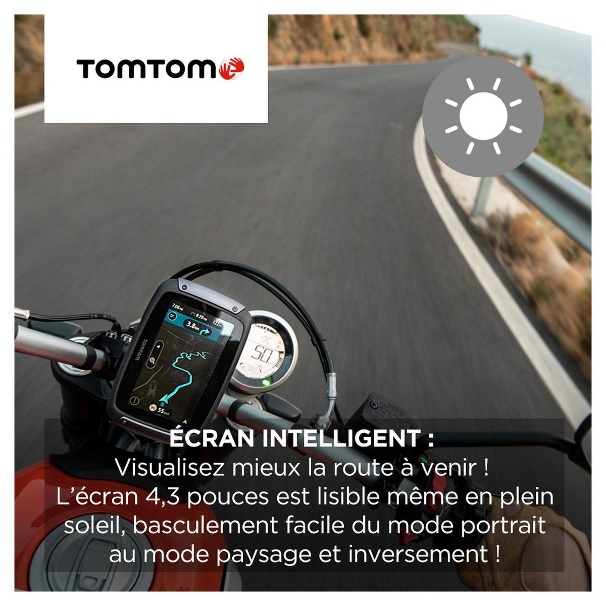TOMTOM Rider 500 - Navigateur GPS