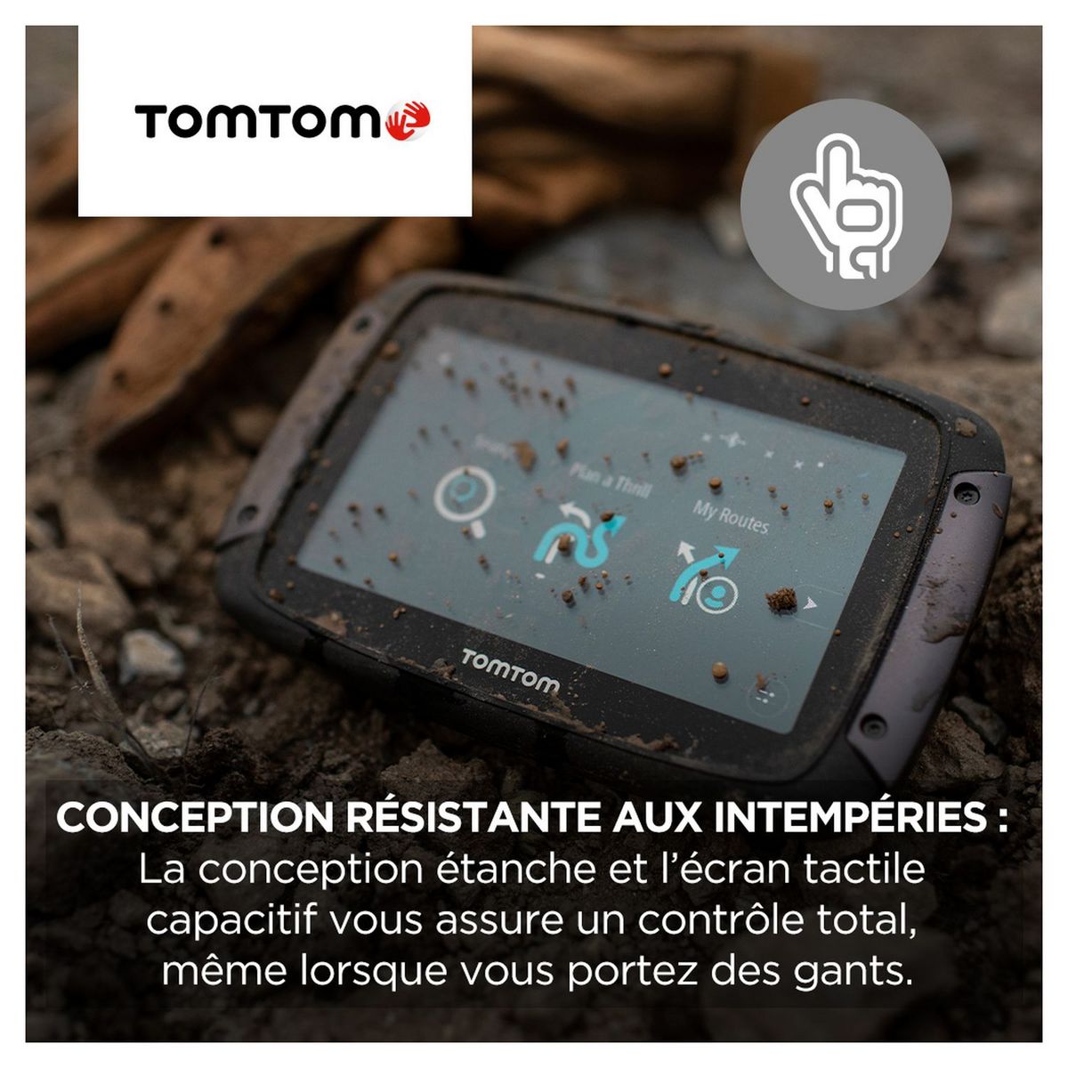 TOMTOM Rider 500 - Navigateur GPS