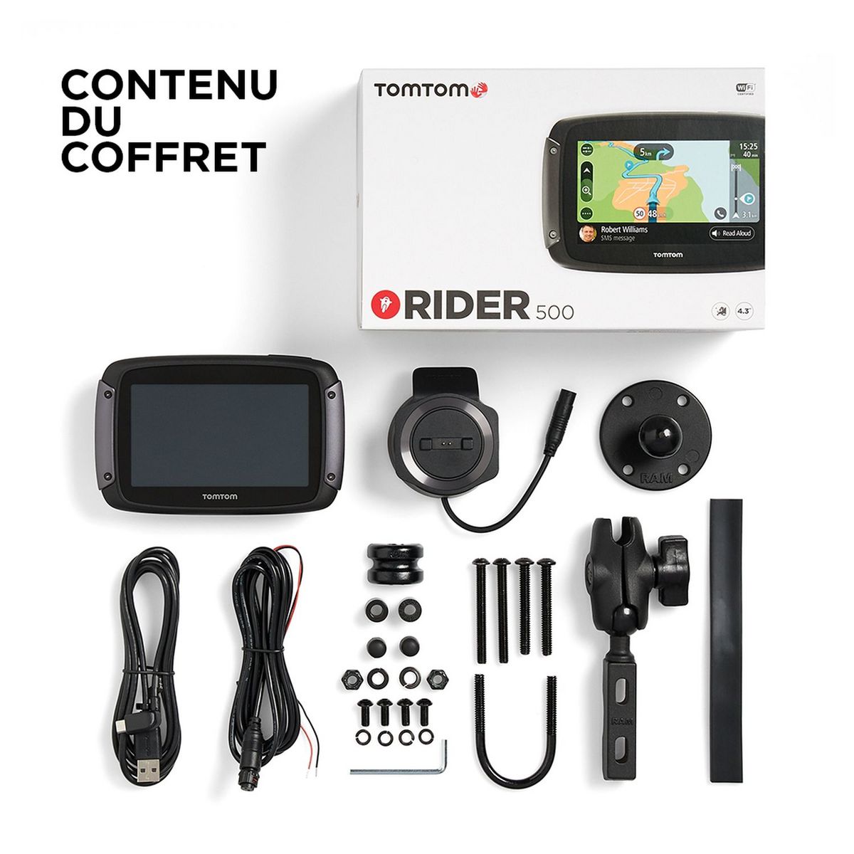 TOMTOM Rider 500 - Navigateur GPS