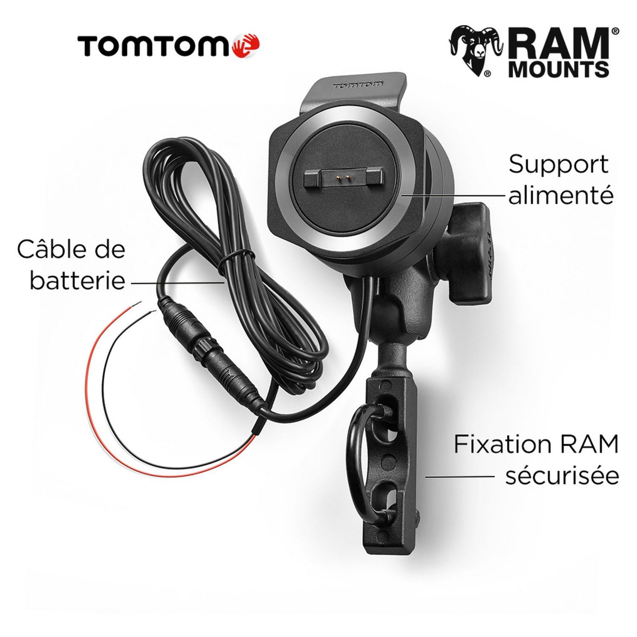 Voir la diapositive 7 : TOMTOM Rider 500 - Navigateur GPS