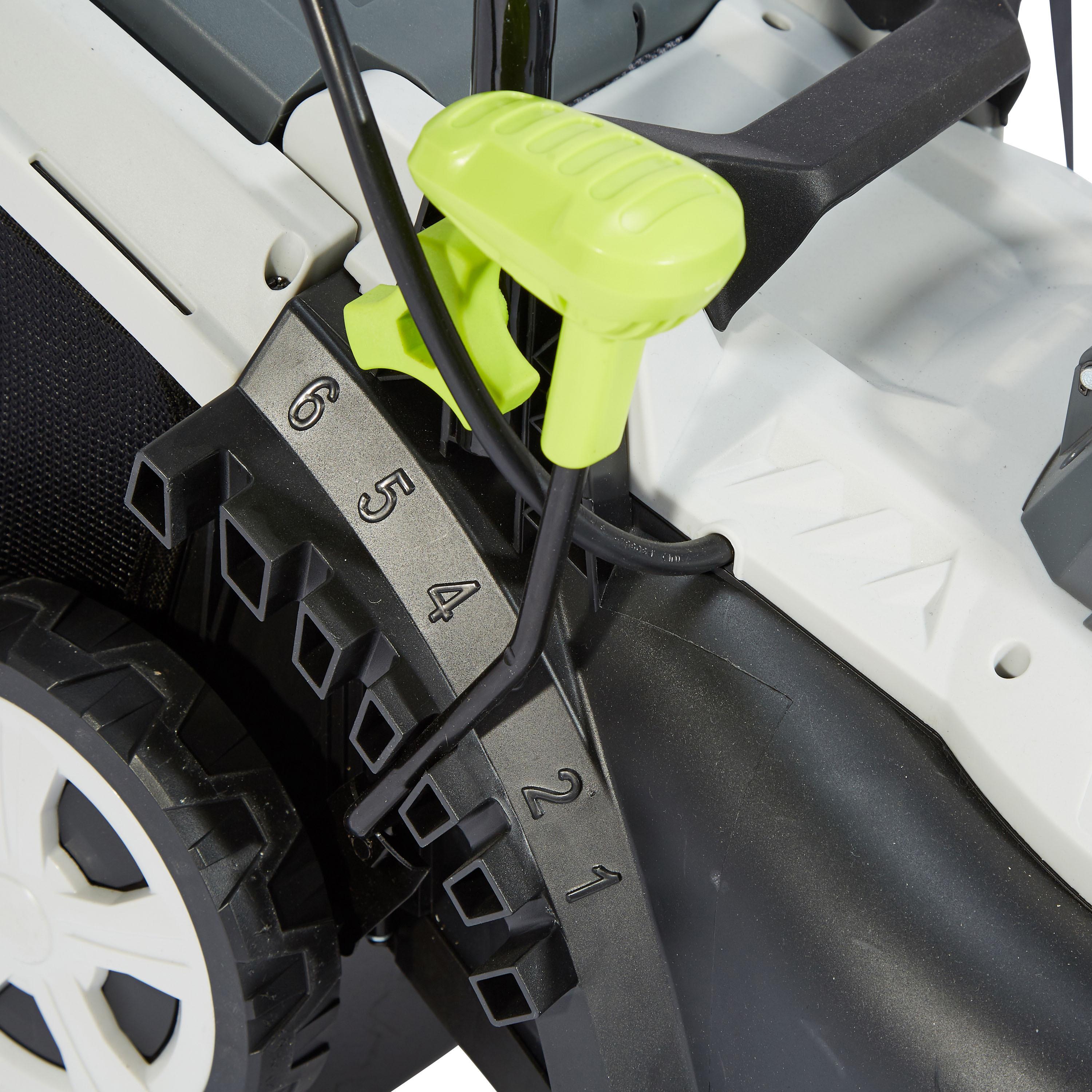 Voir la diapositive 2 : GARDENSTAR Tondeuse à gazon électrique 40V coupe 34cm