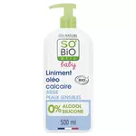 SO BIO ETIC Baby liniment oléo calcaire huile d'olive aloé vera bio 500ml