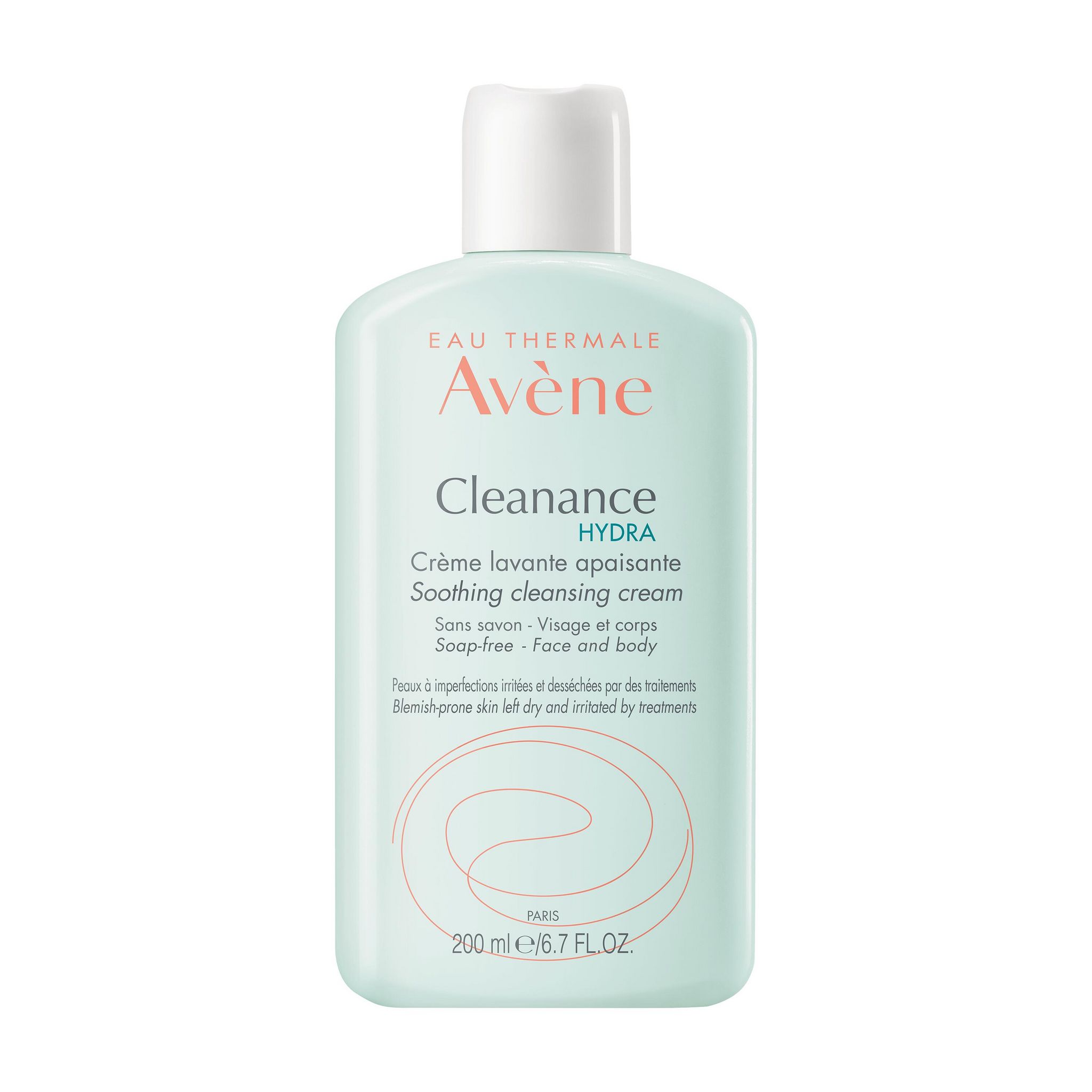 AVÈNE Cleanance Hydra Crème lavante apaisante visage et corps 200ml