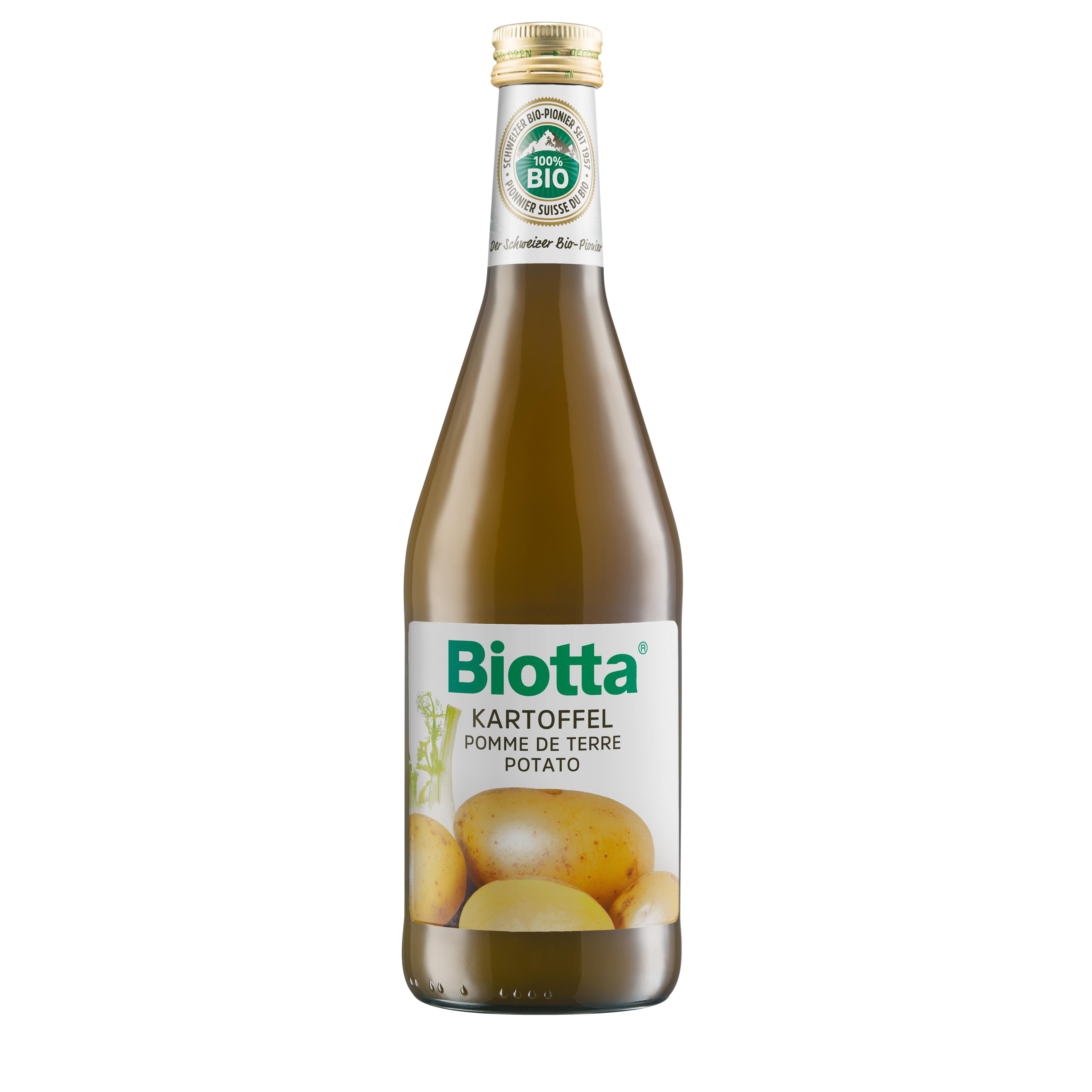 BIOTTA Jus de pomme de terre bio 50cl